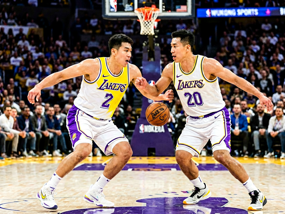 NBA季后赛湖人勇士激烈对决